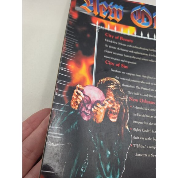 White Wolf Vampire The Masquerade New Orleans by Night Soft WW2209 1994 Good - Picture 3 of 10